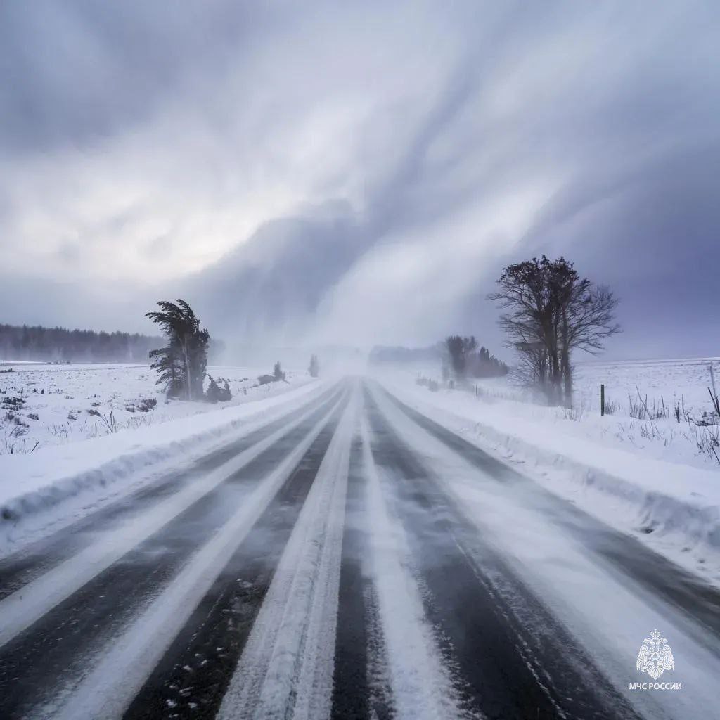 На севере Хабаровского края ожидается сильный снег и усиление ветра