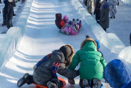 В Хабаровске начали строительство новогодних городков