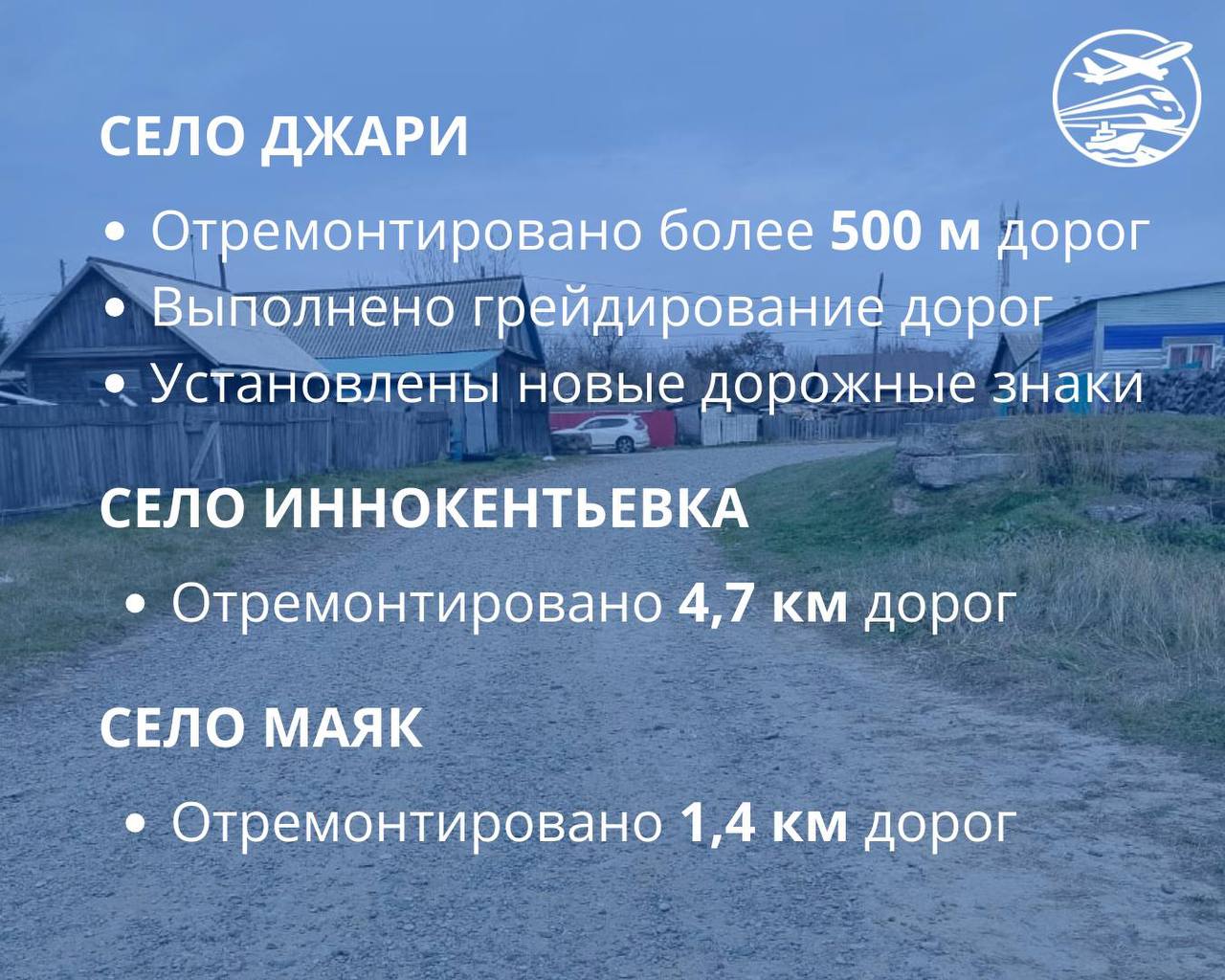В Нанайском районе успешно завершился дорожный сезон В Нанайском районе успешно завершился дорожный сезон