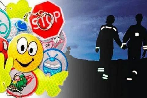 Госавтоинспекция города Хабаровска разъясняет о необходимости использования световозвращающих элементов