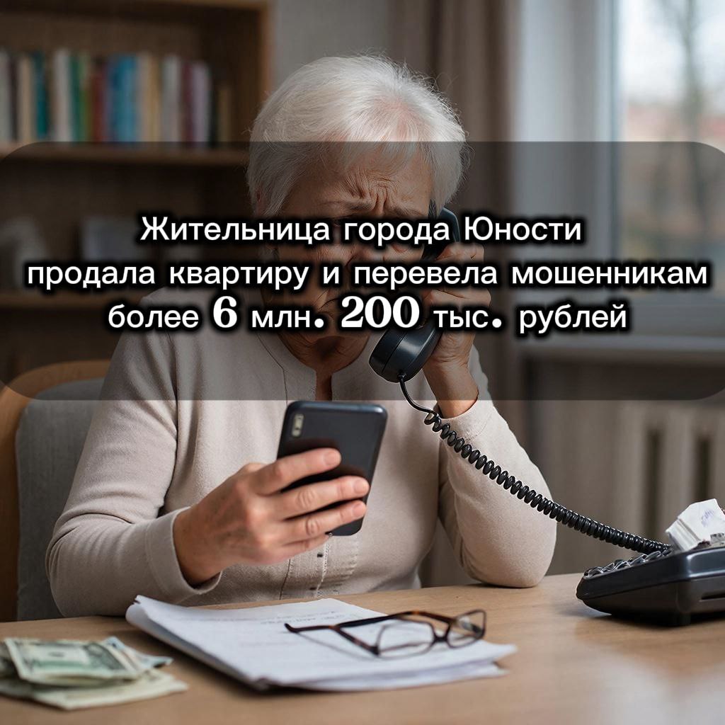 Жительница города Юности после разговора с мошенниками продала квартиру и перевела более 6 млн