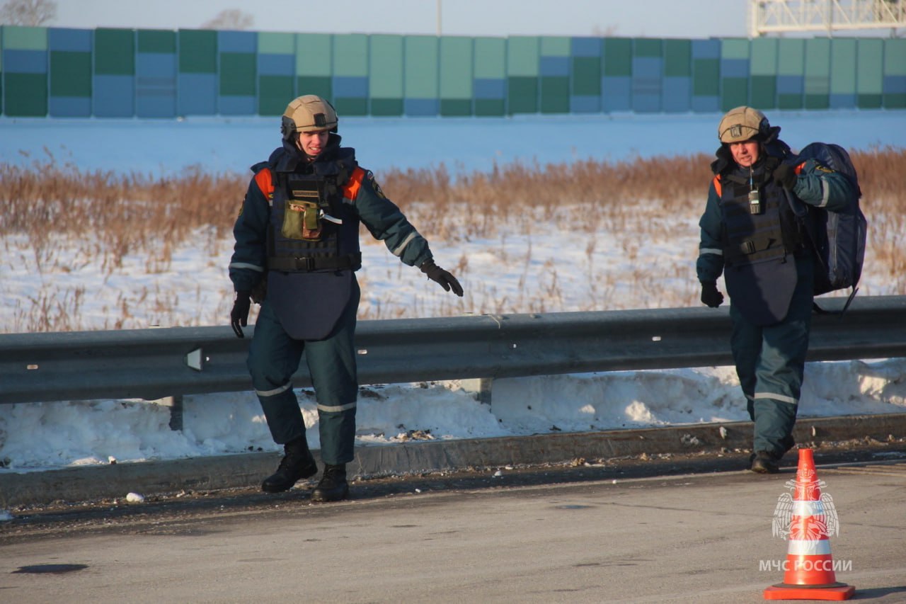 Межведомственное учение на федеральной трассе прошли в пригороде Хабаровска Межведомственное учение на федеральной трассе прошли в пригороде Хабаровска