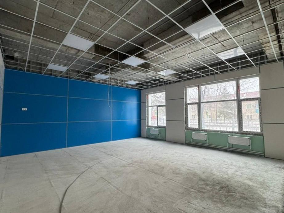 В Вяземском продолжается строительство нового здания к школе №1 В Вяземском продолжается строительство нового здания к школе №1