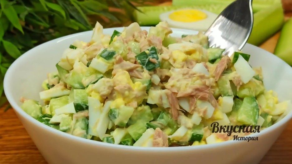 Салат для быстрого обеда: трудности нет!