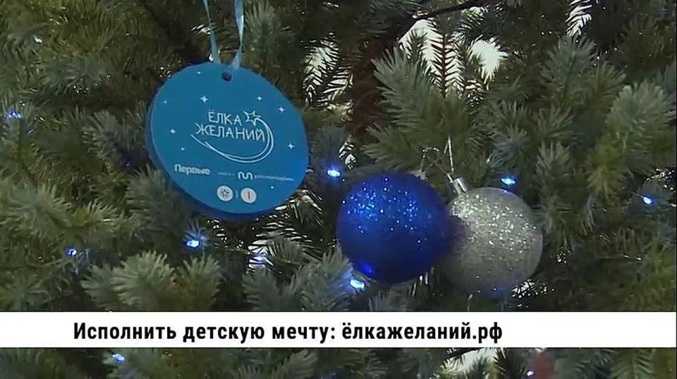 Сегодня председатель Законодательной думы Хабаровского края Николай Шевцов присоединился к всероссийской акции «Ёлка желаний»