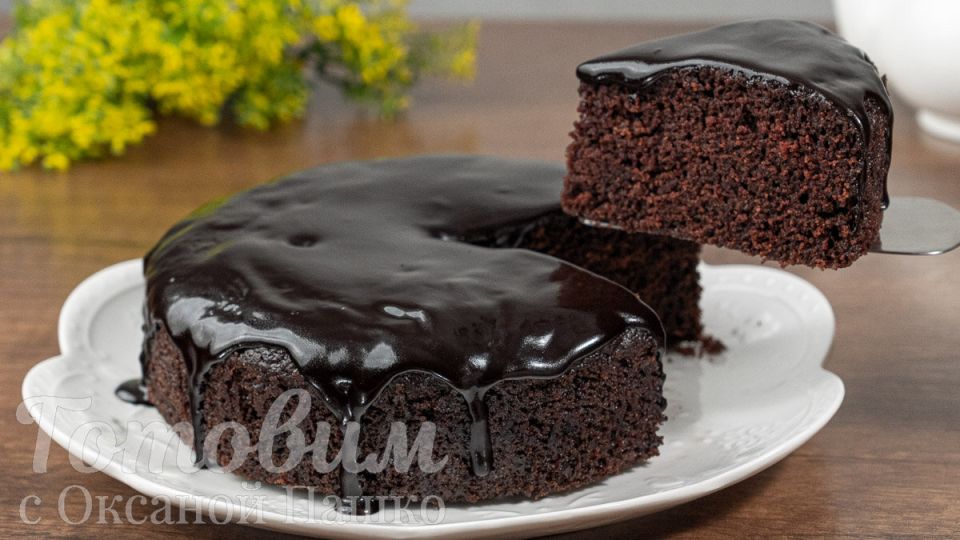 Нежный шоколадный пирог без яиц и молока: идеальный десерт к чаю