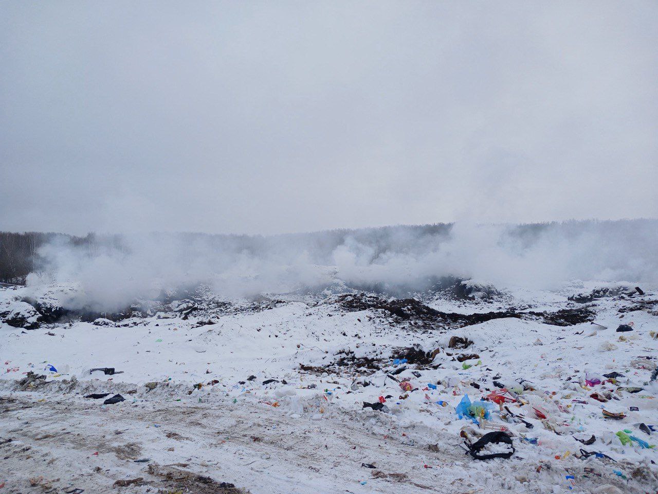 Природоохранная прокуратура возбудила административные дела из-за возгорания отходов около Амурска