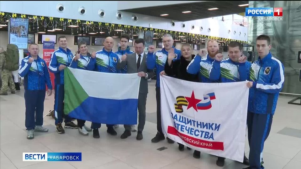 Сборная ветеранов СВО Хабаровского края отправилась на всероссийские соревнования по волейболу сидя