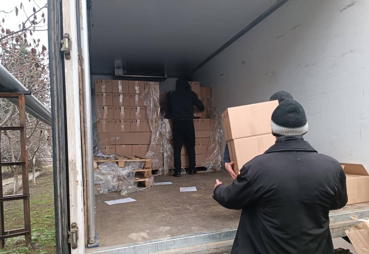 Хабаровский край отправил новогодние подарки детям из Дебальцево Хабаровский край отправил новогодние подарки детям из Дебальцево