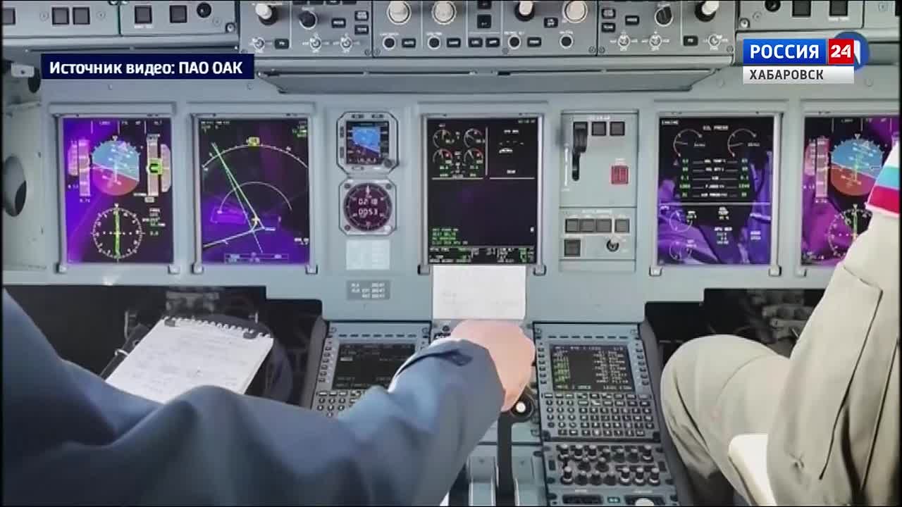 Десятый полёт самолёта Сухой Суперджет-100 с отечественными двигателями выполнили в Комсомольске