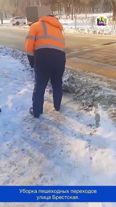 Сводка: уборка снега и наледи