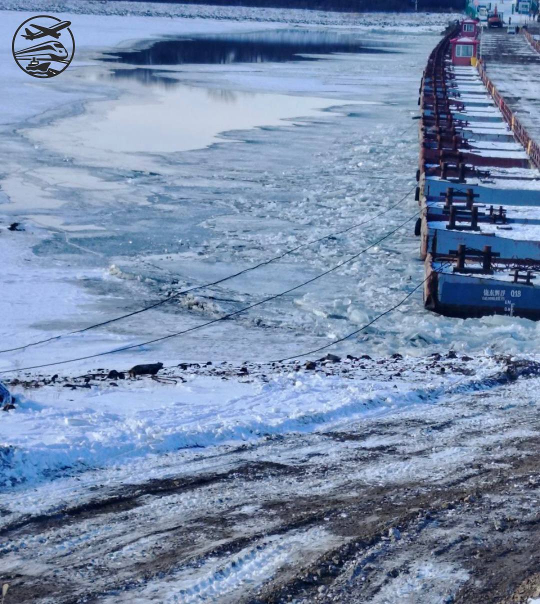 Понтонная переправа Покровка – Жаохэ в ближайшее время начнет работу Понтонная переправа Покровка – Жаохэ в ближайшее время начнет работу