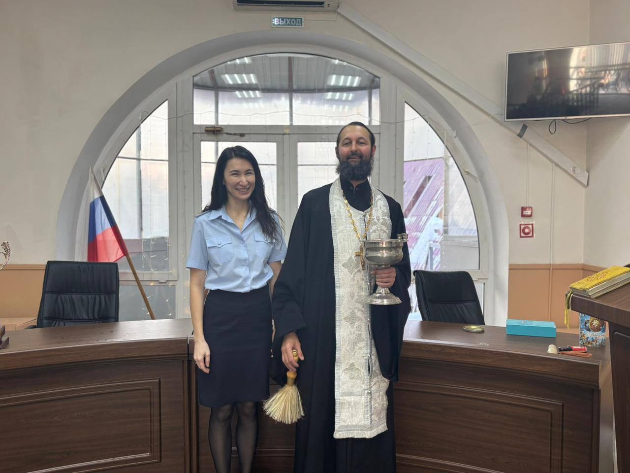 В Хабаровской транспортной полиции прошла лекция об основах православия