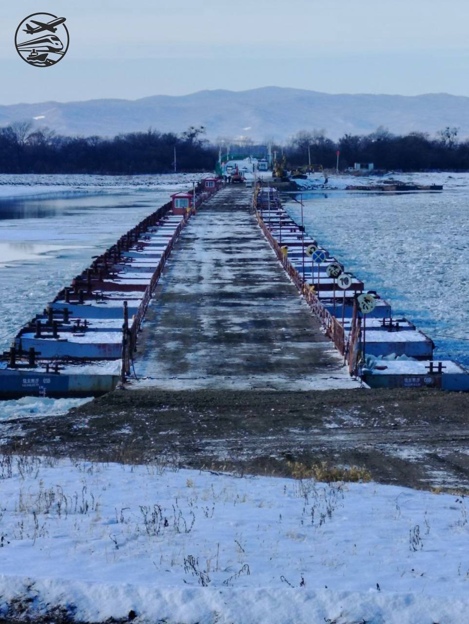 Понтонная переправа Покровка – Жаохэ в ближайшее время начнет работу