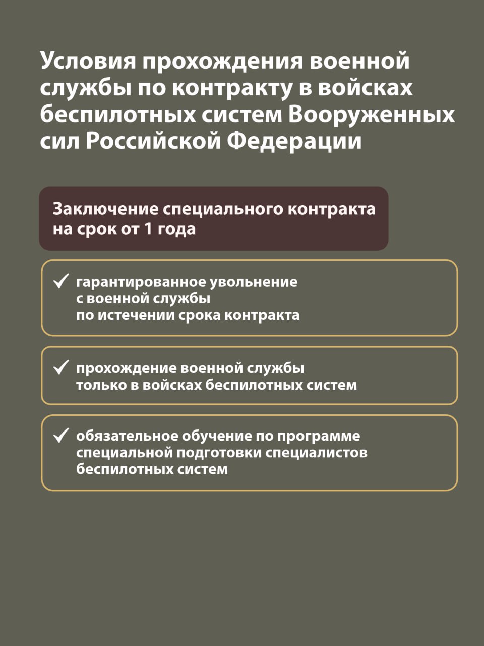 Вступай в войска беспилотных систем Вооруженных сил Российской Федерации Вступай в войска беспилотных систем Вооруженных сил Российской Федерации