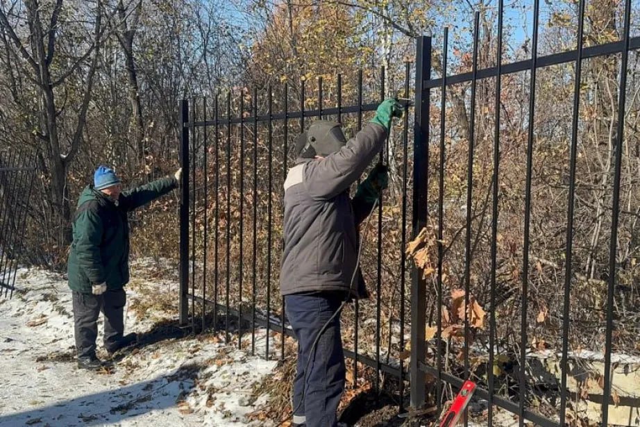 Питомник имени Лукашова продолжают благоустраивать в Хабаровске