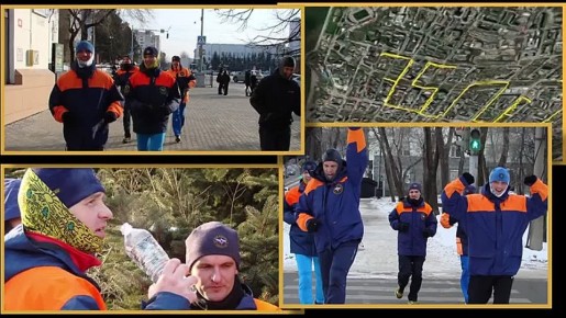 Спасатели МЧС России пробежали трек «35 лет МЧС» по 35 улицам Хабаровска