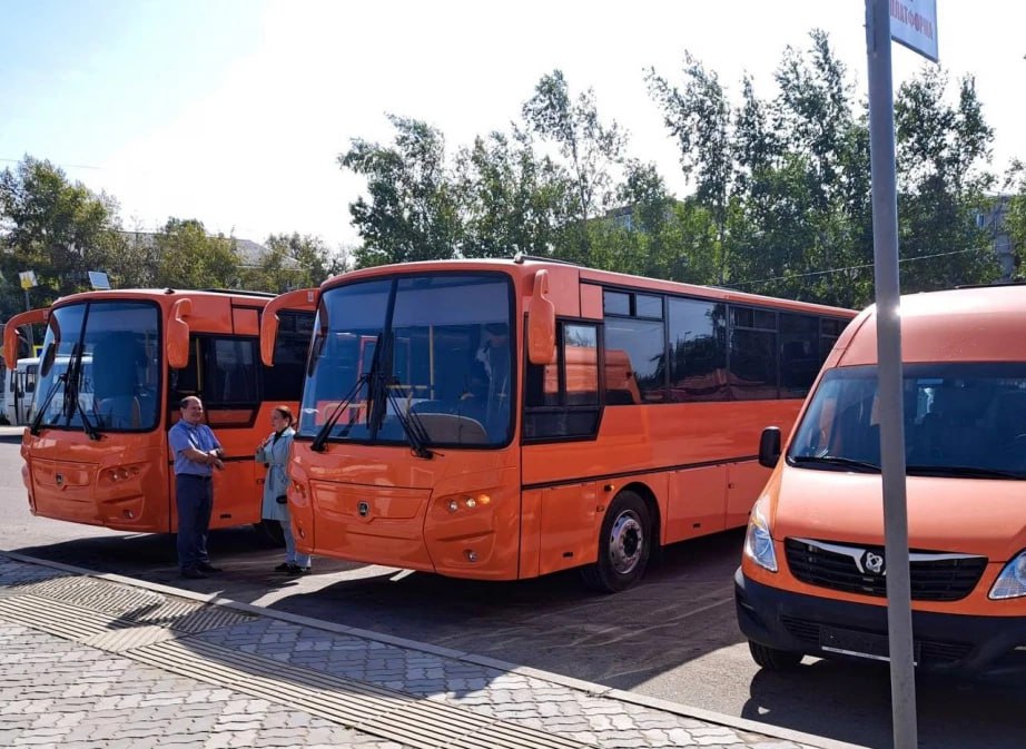 12 новых автобусов и современный трамвай пополнили парк пассажирского транспорта Хабаровского края в этом году