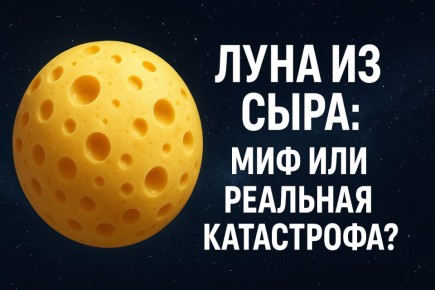 Если бы Луна была сыром: фантазия или катастрофа для Земли?