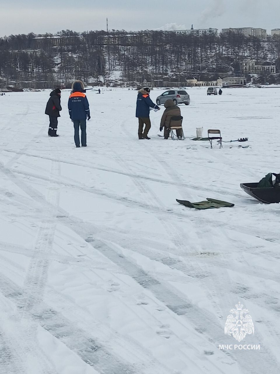 Инспекторы ГИМС МЧС России напоминают, что самая безопасная рыбалка с берега Инспекторы ГИМС МЧС России напоминают, что самая безопасная рыбалка с берега