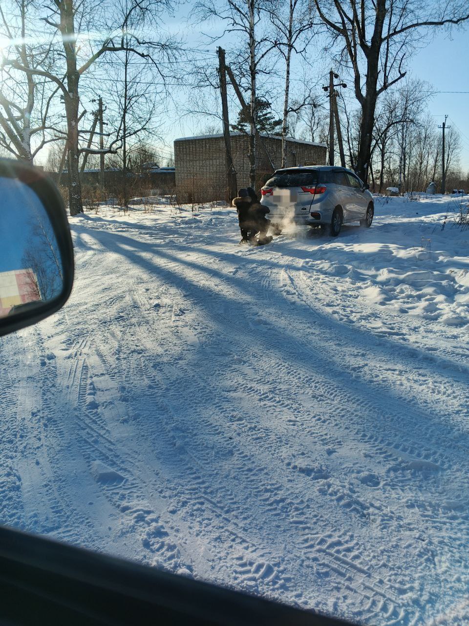 Сегодня в посёлке Переяславка района имени Лазо, опасные "зимние развлечения"
