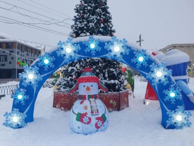 Новогодняя ель из Хабаровского края борется за звание лучшей в России