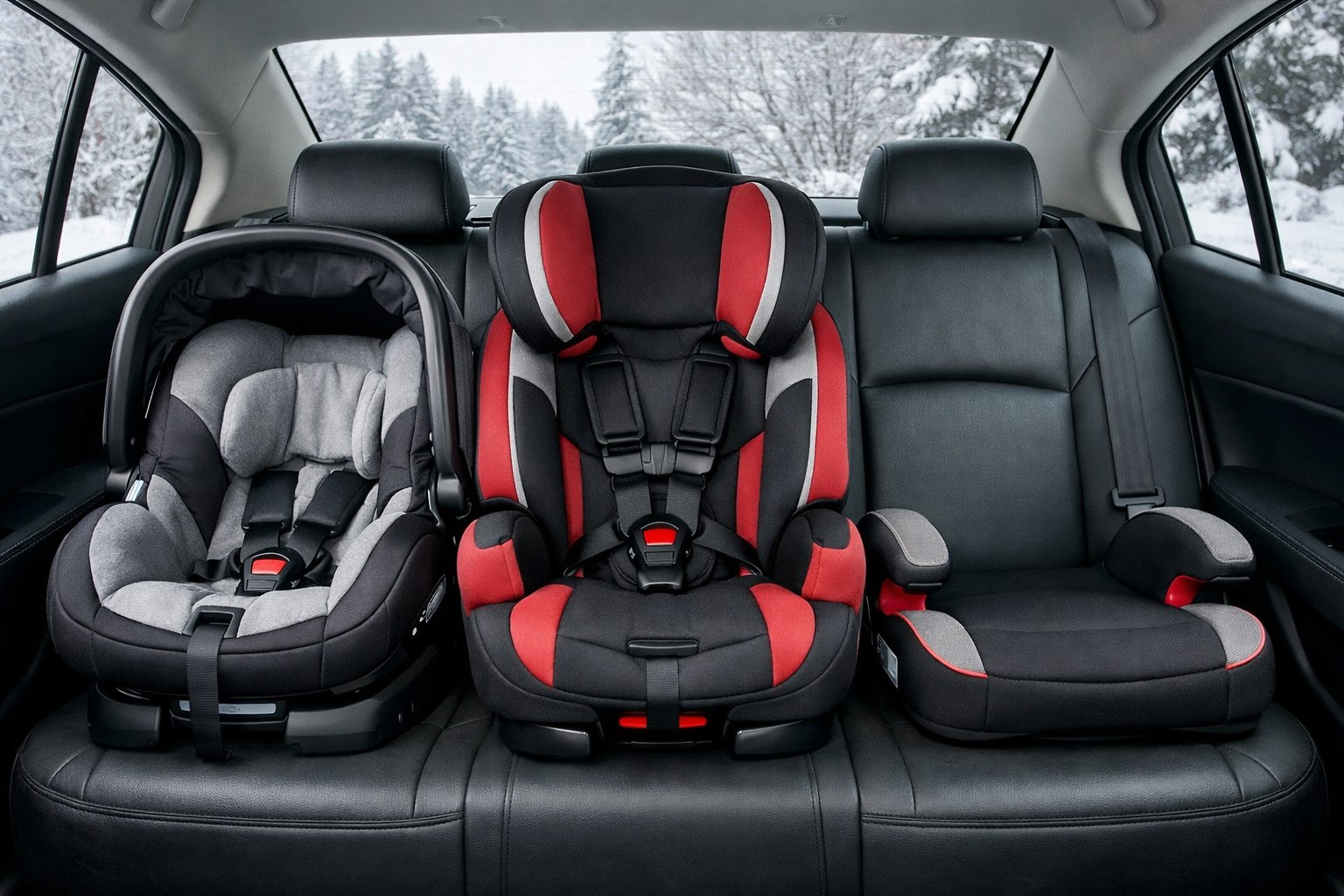 Как меняется тип автокресла с взрослением ребенка