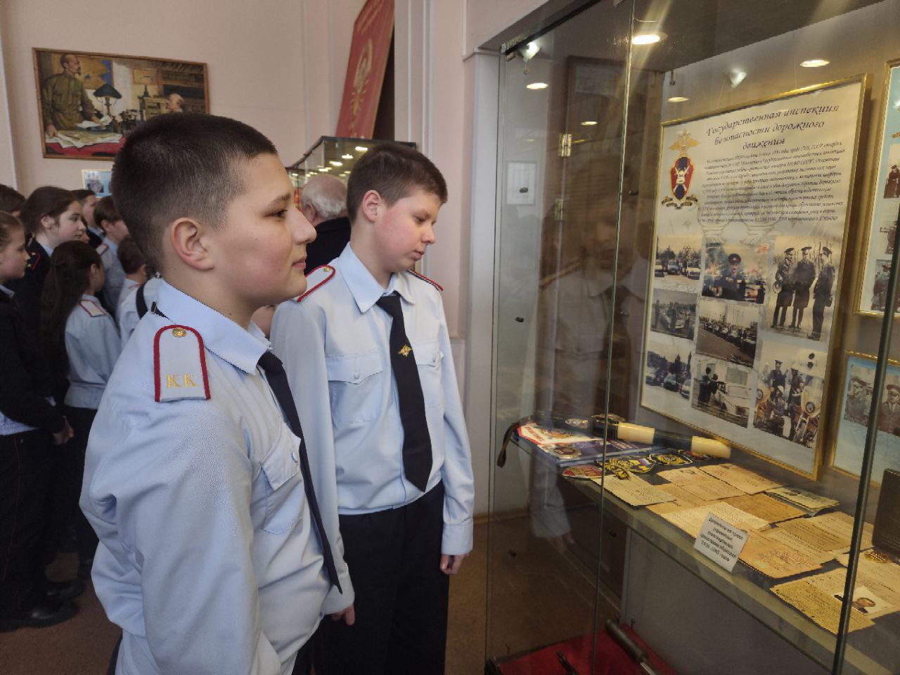 Юные стражи порядка окунулись в историю хабаровской полиции Юные стражи порядка окунулись в историю хабаровской полиции