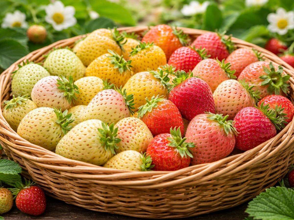 Разноцветная земляника: вкус и аромат в каждом плоде