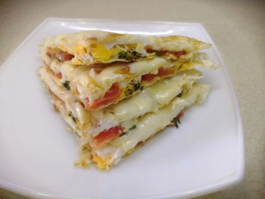 Необычный завтрак: яичница в лаваше, которая покорит ваши утренние часы