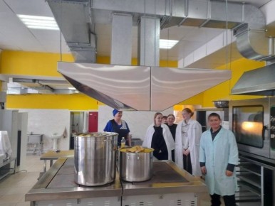 Знакомство с профессией в отремонтированной сельской школе