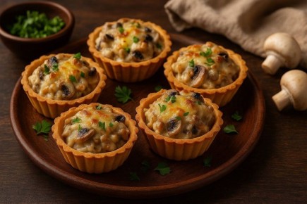 Сливочный жюльен в тарталетках: неожиданный уют на вашем столе