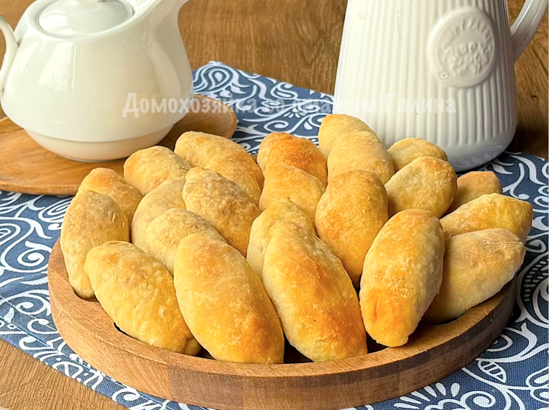 Пирожки без дрожжей: Простое тесто на любой вкус