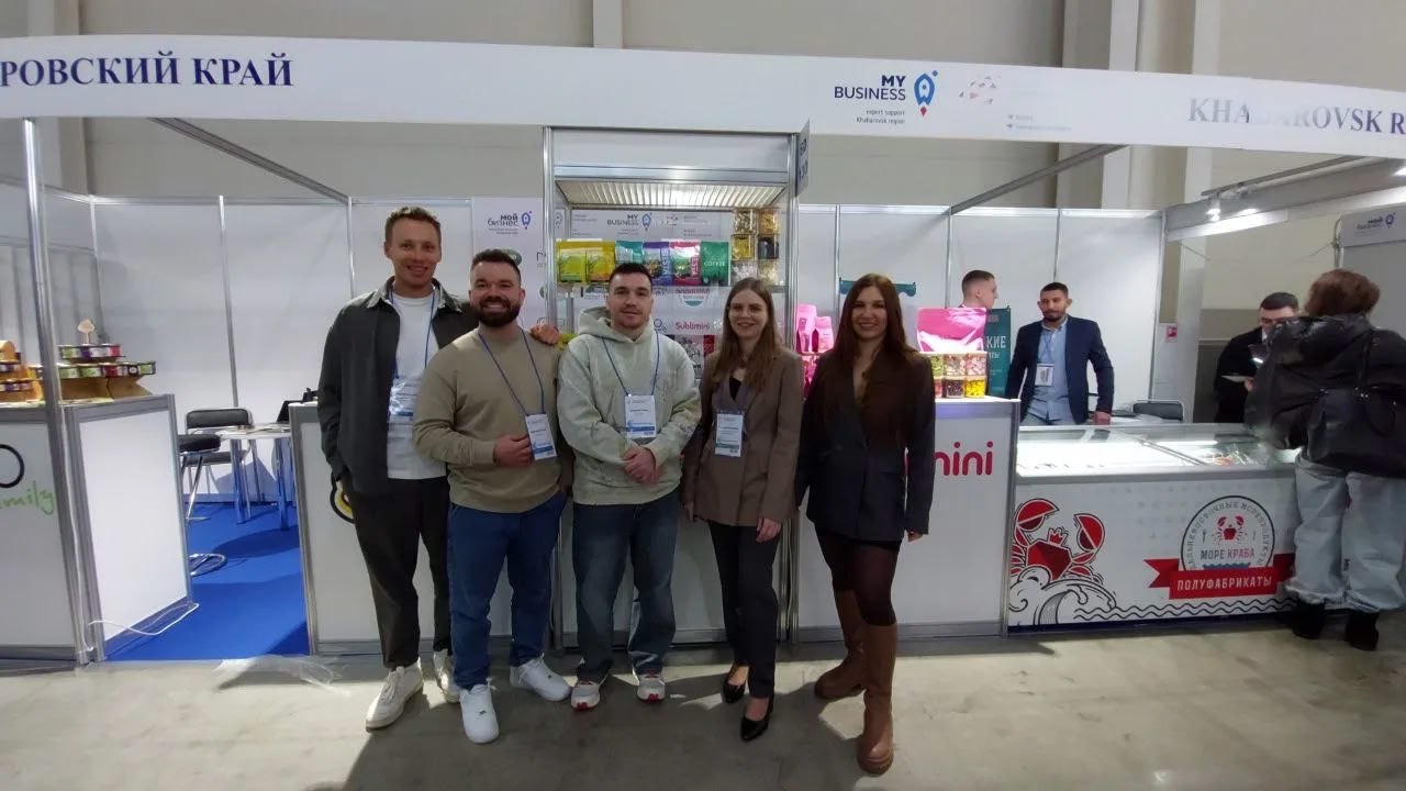 Пять производителей Хабаровского края представили свою продукцию на "Продэкспо-2026" в Москве