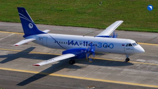 Новый российский самолёт Ил-114-300 готовится к выходу на маршруты Дальнего Востока и Арктики