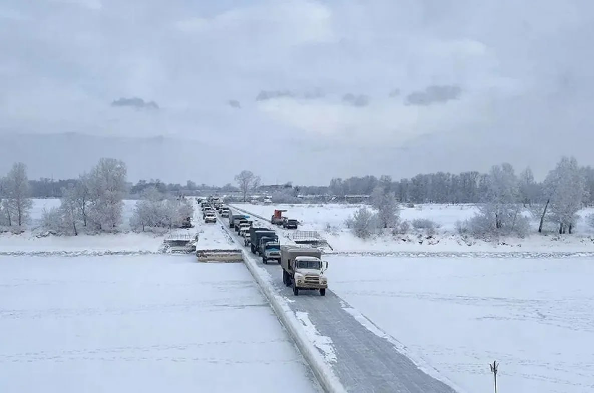 Две ледовые переправы закрылись в Хабаровском крае