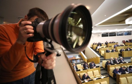 Госдума уточнила правила съемки в зале пленарных заседаний