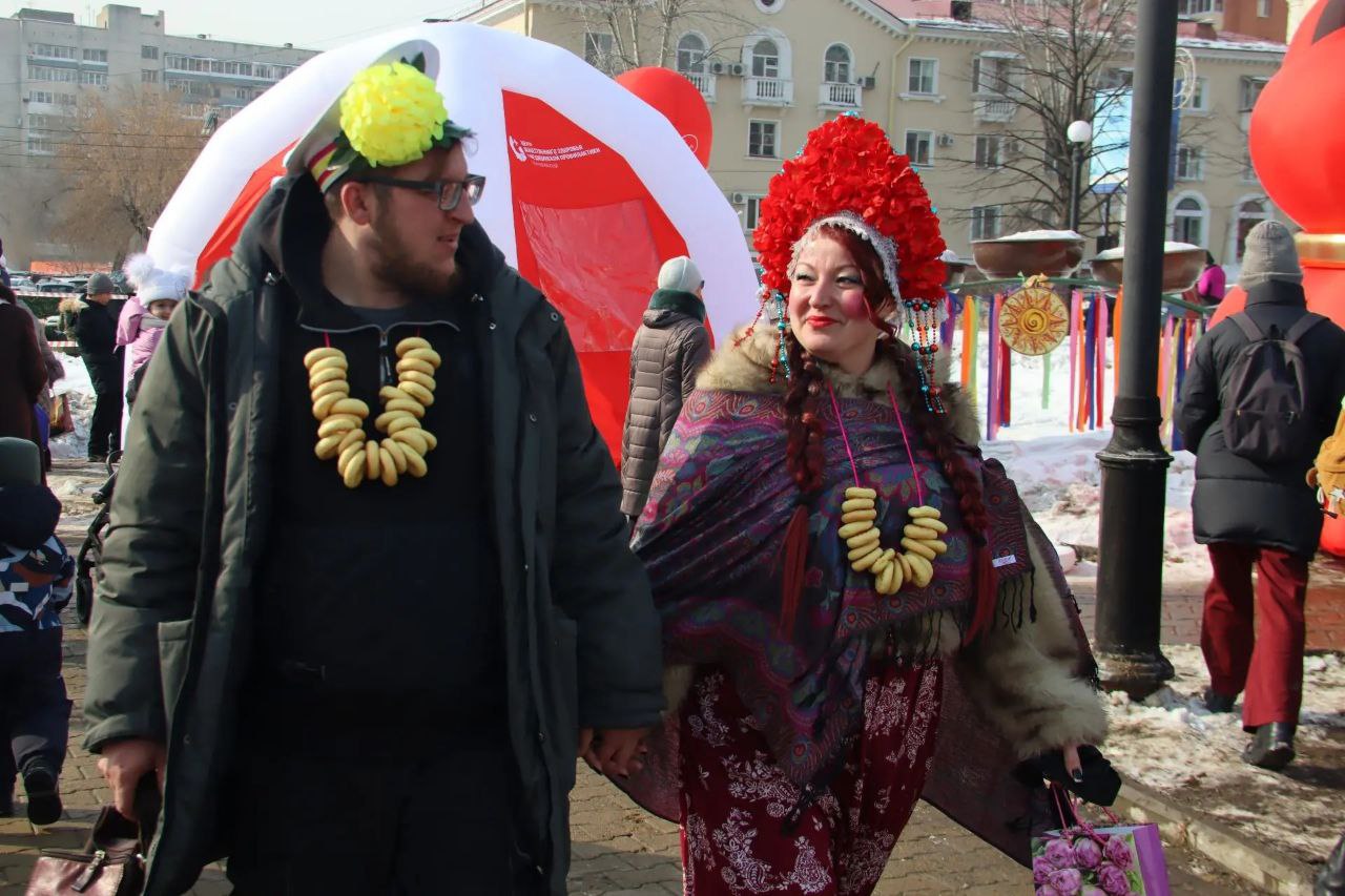 Сергей Кравчук: Сегодня мы всем Хабаровском празднуем Масленицу Сергей Кравчук: Сегодня мы всем Хабаровском празднуем Масленицу