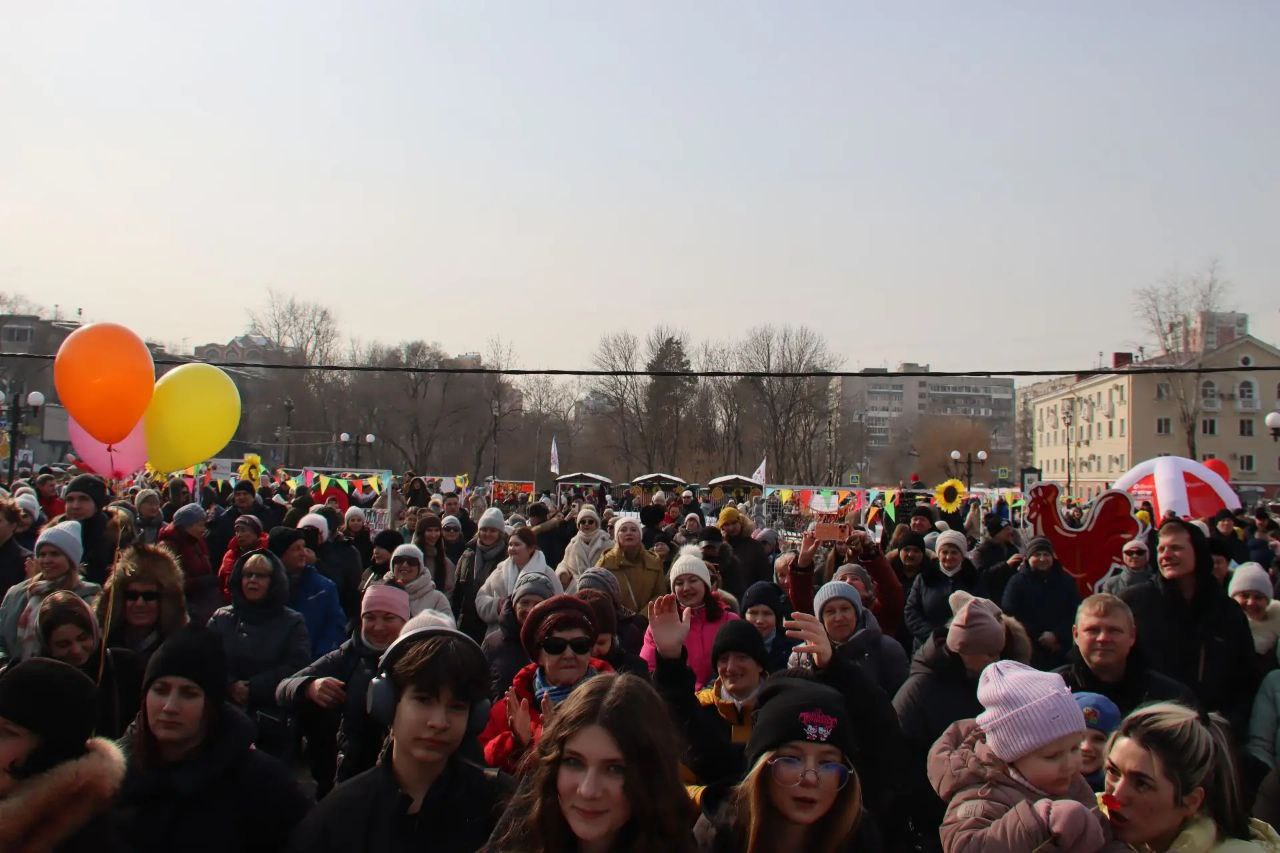 Сергей Кравчук: Сегодня мы всем Хабаровском празднуем Масленицу Сергей Кравчук: Сегодня мы всем Хабаровском празднуем Масленицу