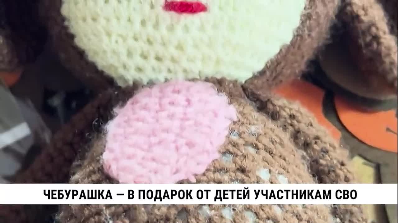 В преддверии 23 февраля юные хабаровчане собственноручно изготовили более 3,5 тысячи сувениров — чебурашек — для бойцов СВО
