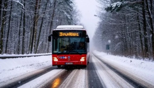 В Хабаровском крае из-за гололёда ограничено движение междугородних автобусов