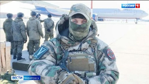 Гвардии сержант Сергей Кербатов за исполнение воинского долга награжден медалью "За боевые отличия"