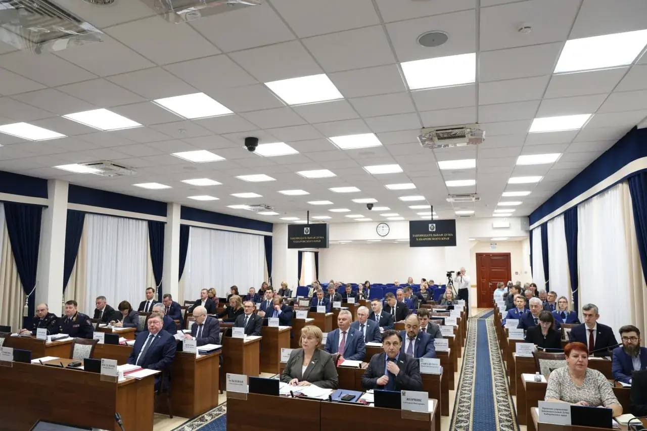 Александр Жорник: Состоялось очередное заседание Законодательной Думы Хабаровского края Александр Жорник: Состоялось очередное заседание Законодательной Думы Хабаровского края
