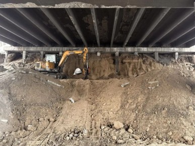 В Хабаровске начат ремонт крупной развязки на проспекте 60-летия Октября