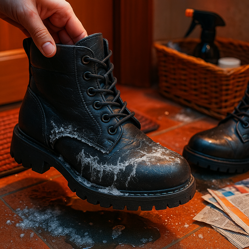 Защита зимней обуви: как предотвратить ущерб от реагентов