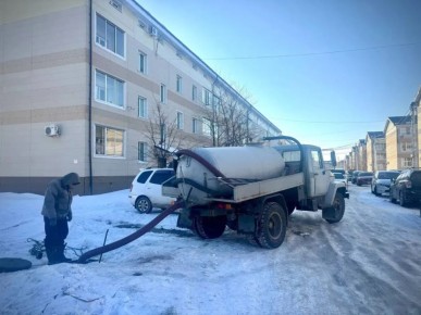 Ситуацию с водоснабжением в Мирном взяли под контроль