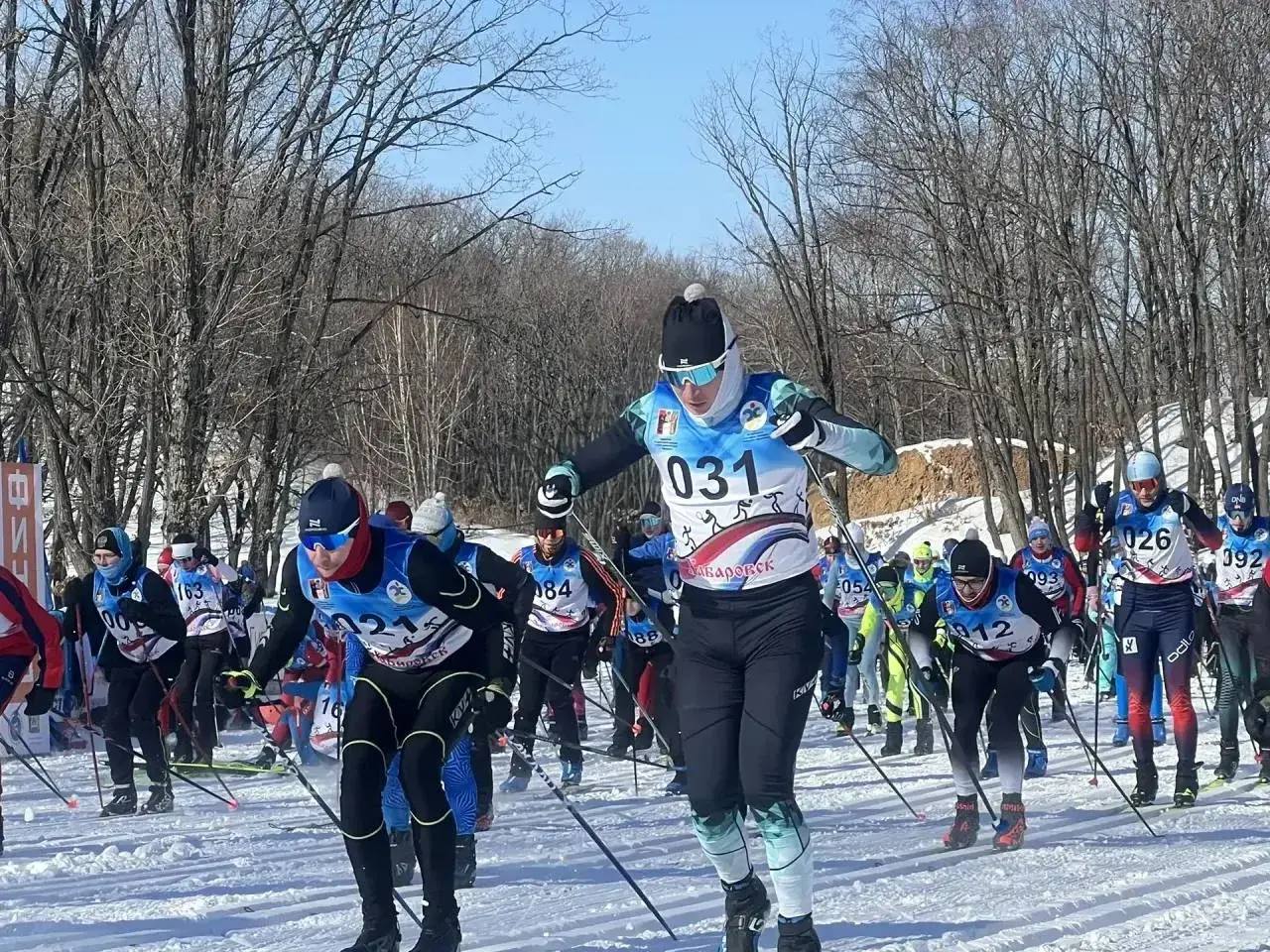 Вчера на лыжном комплексе «Нагорный» состоялся традиционный марафон «Волочаевские дни», посвящённый памяти героев Гражданской войны и событий 1922 года Вчера на лыжном комплексе «Нагорный» состоялся традиционный марафон «Волочаевские дни», посвящённый памяти героев Гражданской войны и событий 1922 года