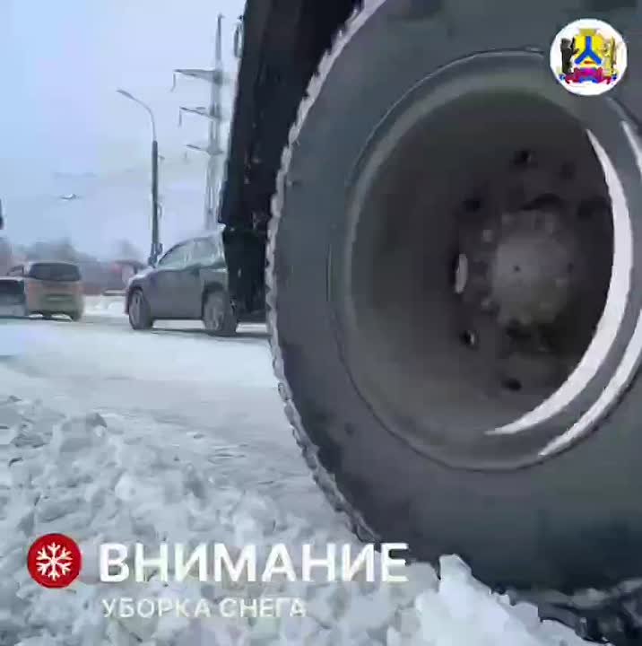 График уборки снега. Сегодня дорожные службы проведут очистку на следующих улицах: