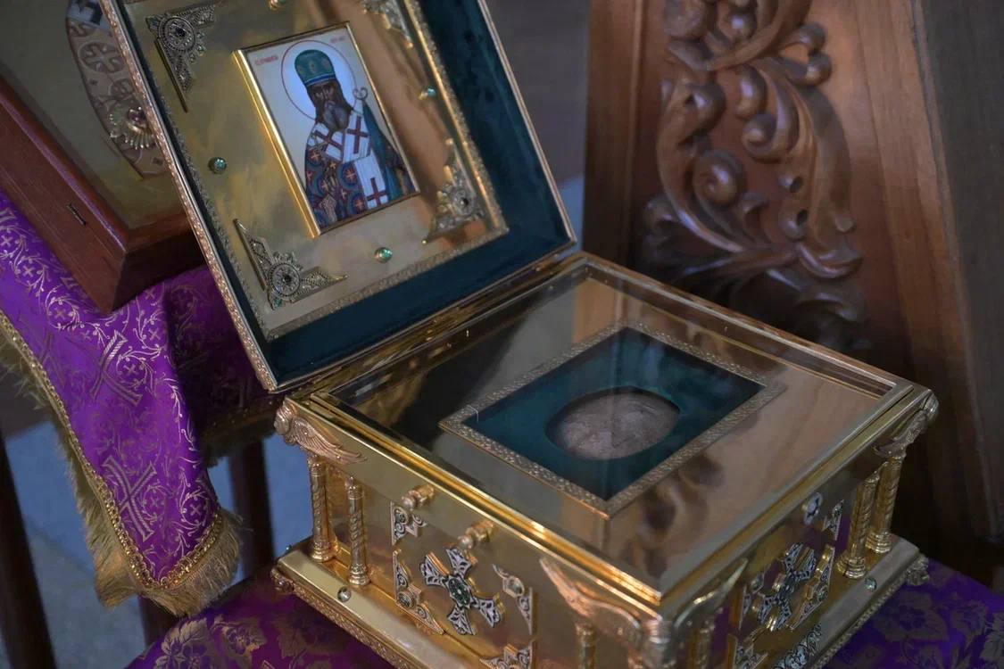Ковчег с честной главой святителя Иннокентия Московского прибыл в Хабаровск