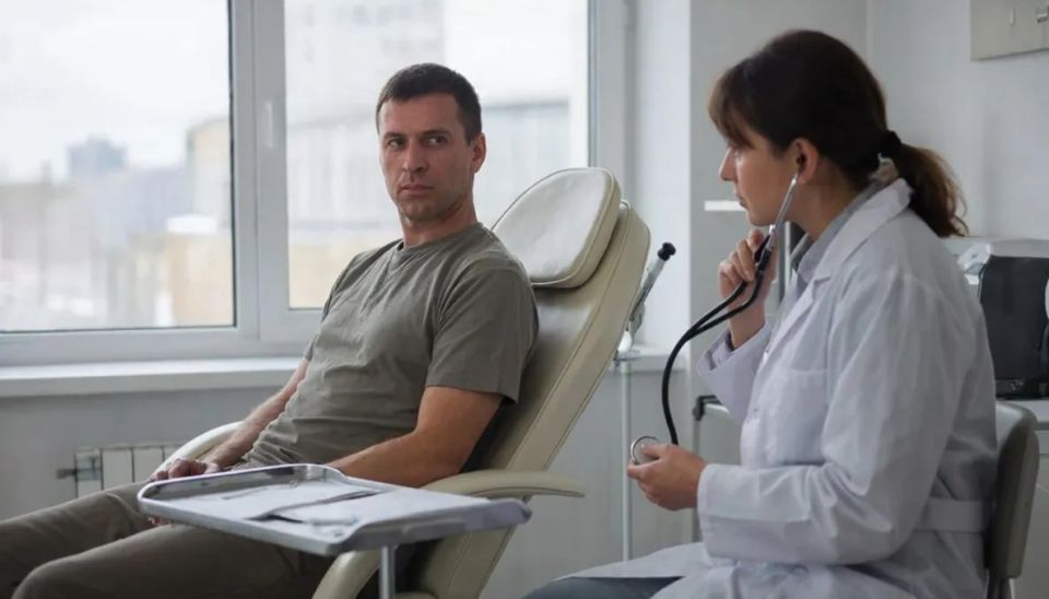 Врачи автопоезда «Здоровье» обследуют жителей района имени Лазо